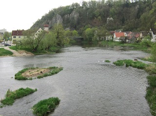 Foto vom Weg über die Wörnitz