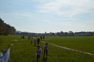 Foto von Läufern beim Sponsorenlauf
