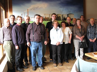 Foto der Teilnehmer der Besichtigung bei Südzucker