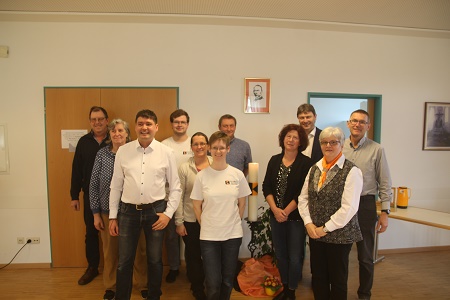Foto der Vorstandschaft Kolpingsfamilie Meitingen e.V. 2023